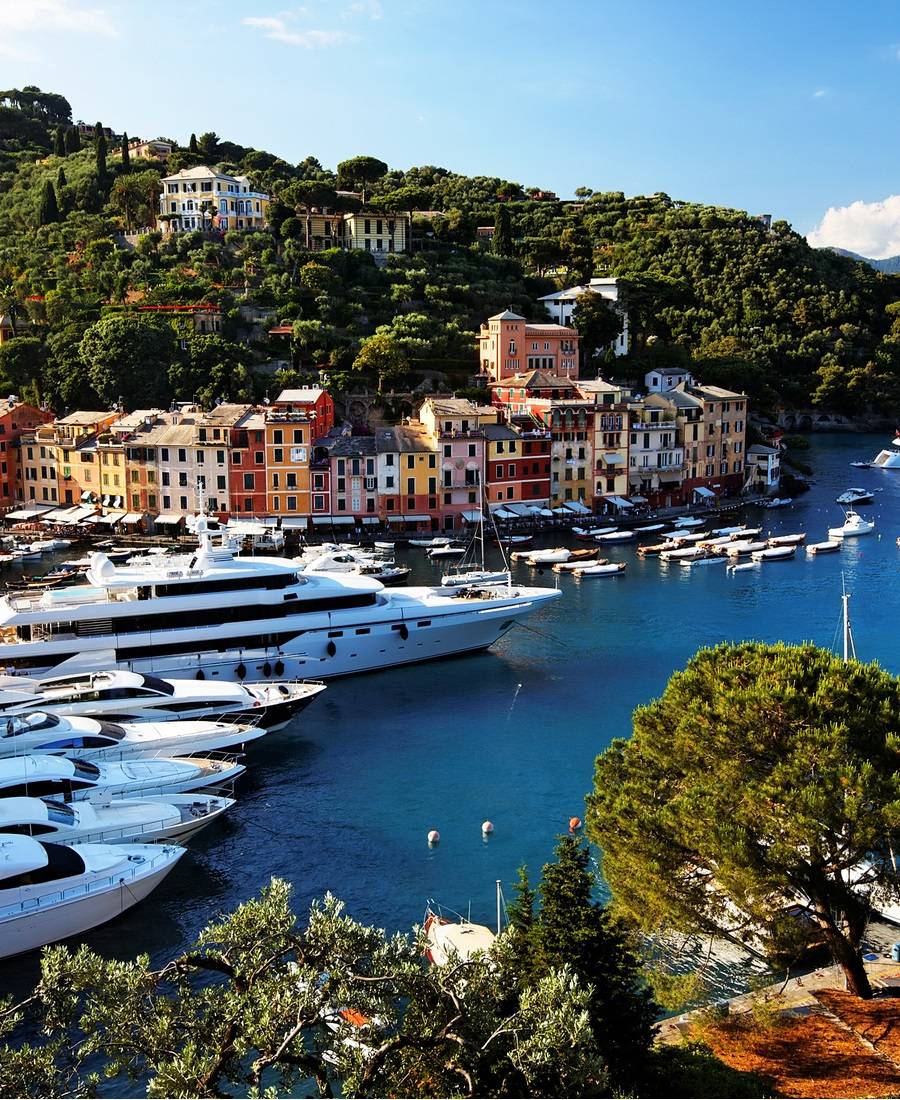 Superyachts In Pretty Harbour In Italy | Praxis