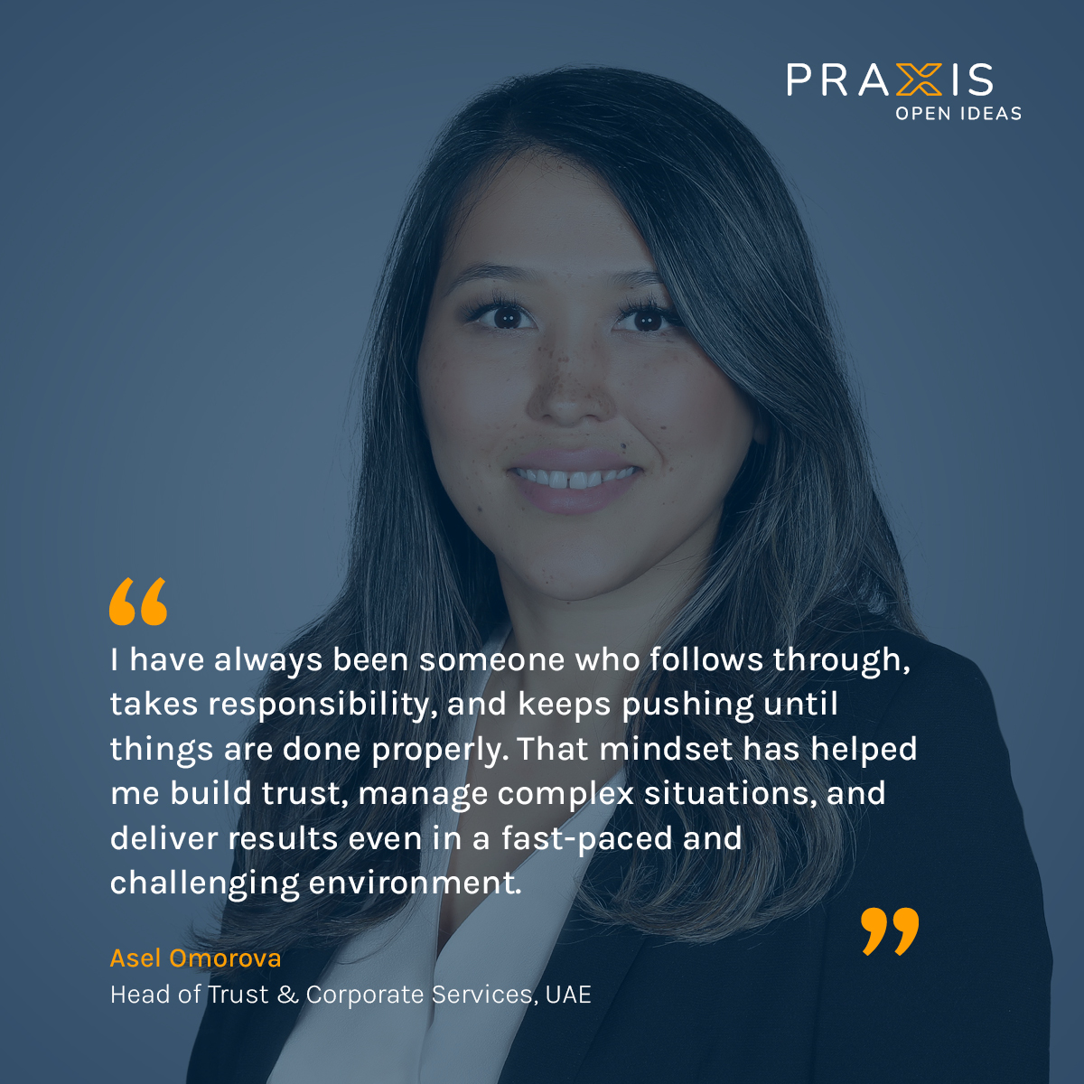 Praxis LI Asel Omorova 1200X1200px