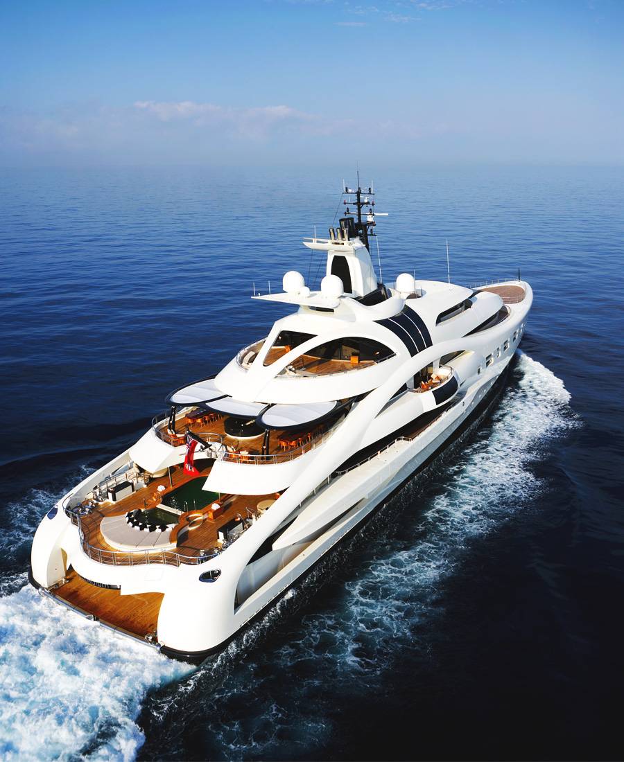 Palladium Suepryacht At Sea | Praxis