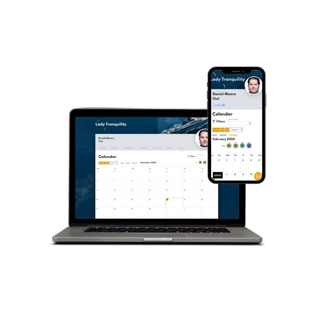 Crew Portal | Praxis Yacht Services