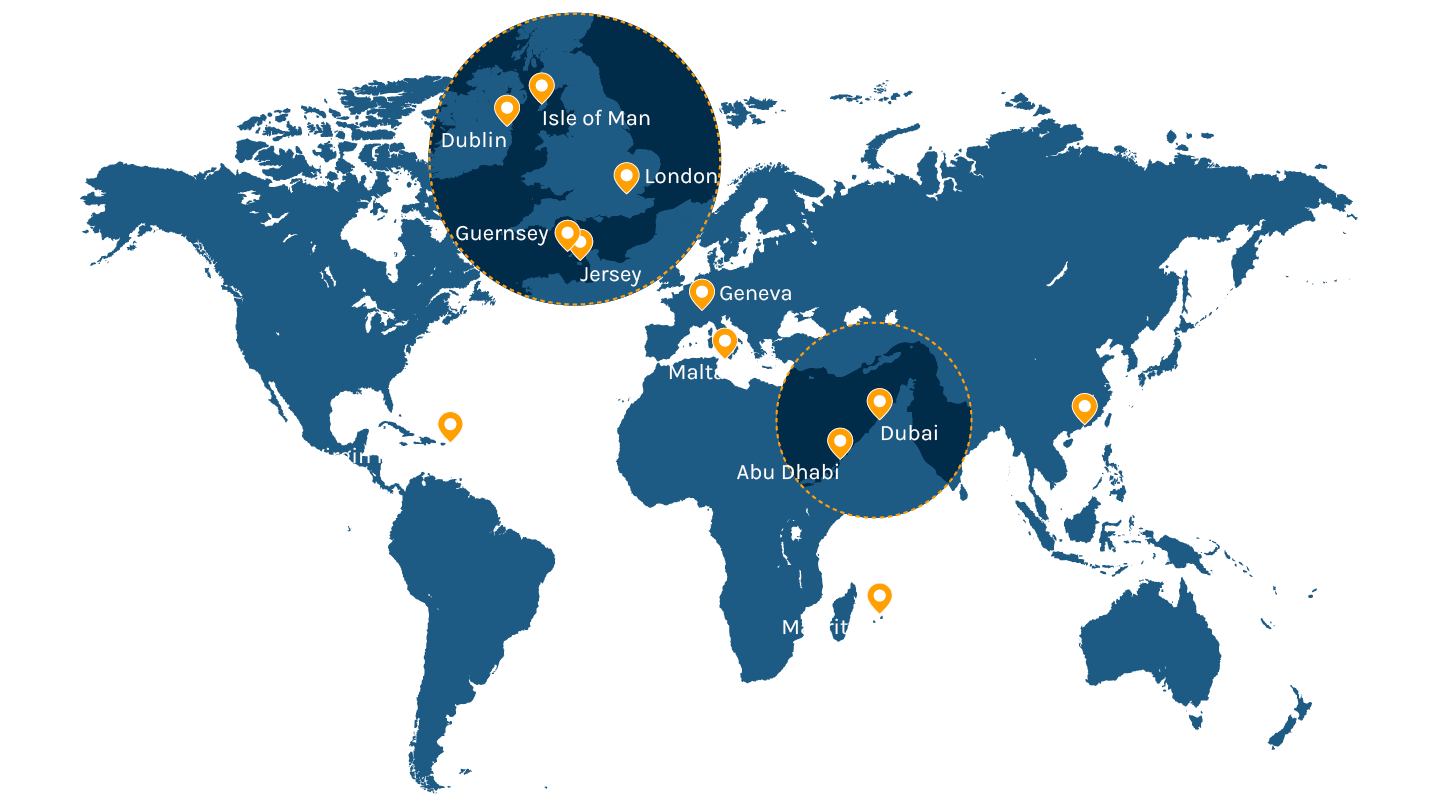Locations Map | Praxis